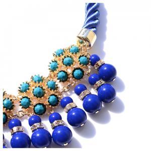 Starburst Rope Necklace - Royal Navy Blue on Luulla