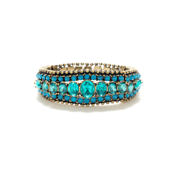 Blue Stone Vintage Style Bracelet